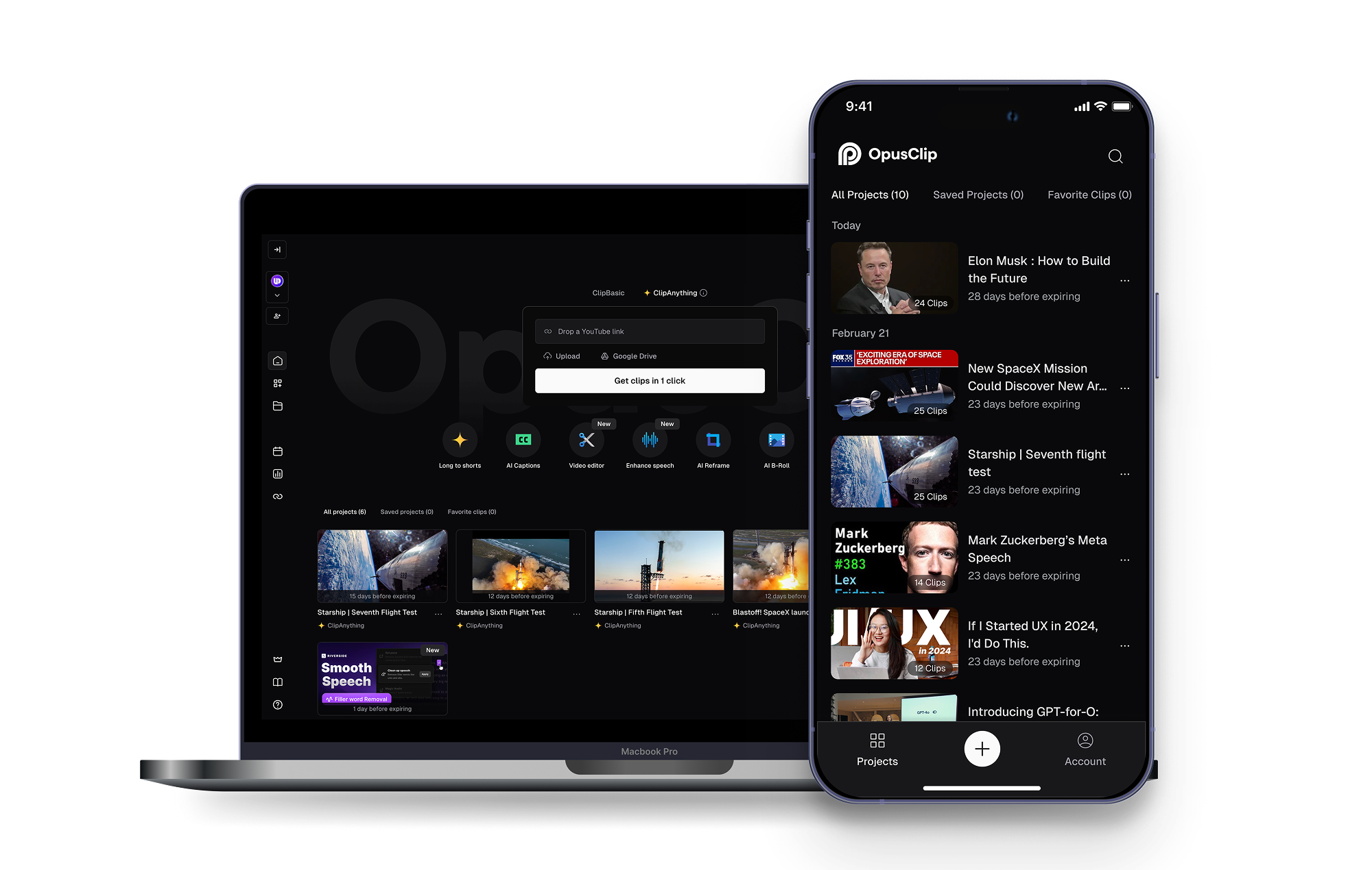 Why OpusClip needed a mobile experience