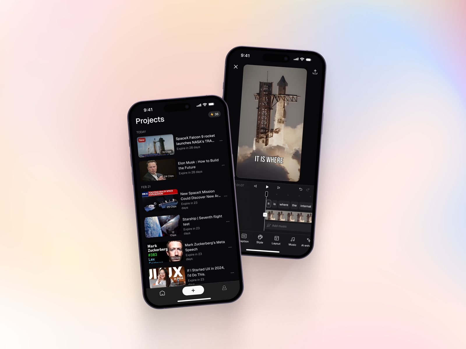 OpusClip AI Video Clipping Mobile MVP